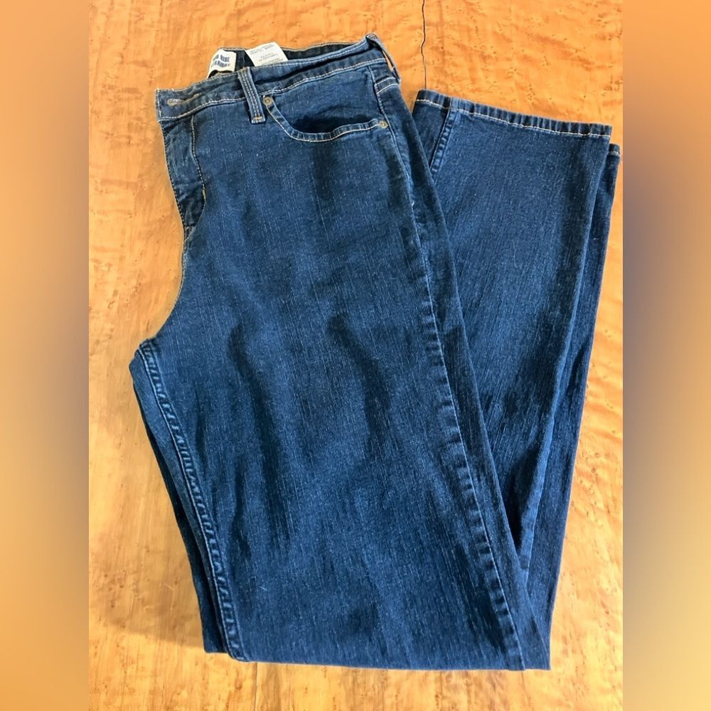 Levi’s Signature, mid rise straight legged jeans, size 14, excellent condition - Picture 5 of 5
